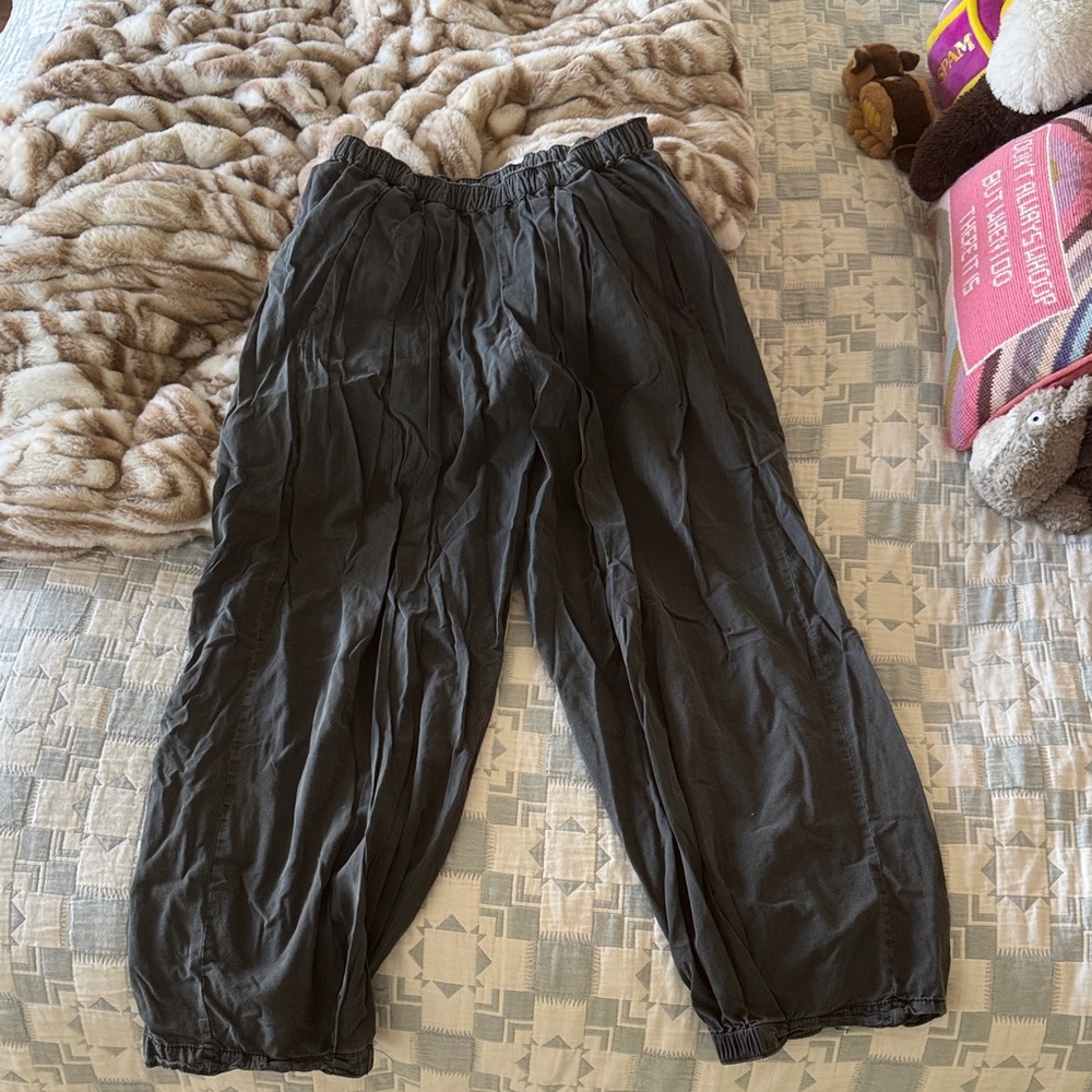 Free People Black Joggers for Men
